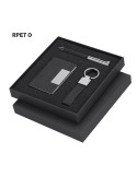 Set de Couverts Personnalisés Fraxen Matières : métal Couleurs : noir personnalisable avec votre logo