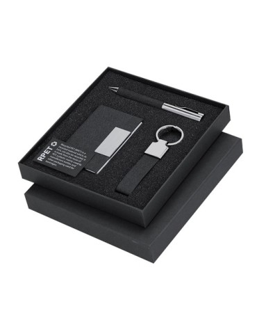 Set de Couverts Personnalisés Fraxen Matières : métal Couleurs : noir cadeau entreprise pas cher