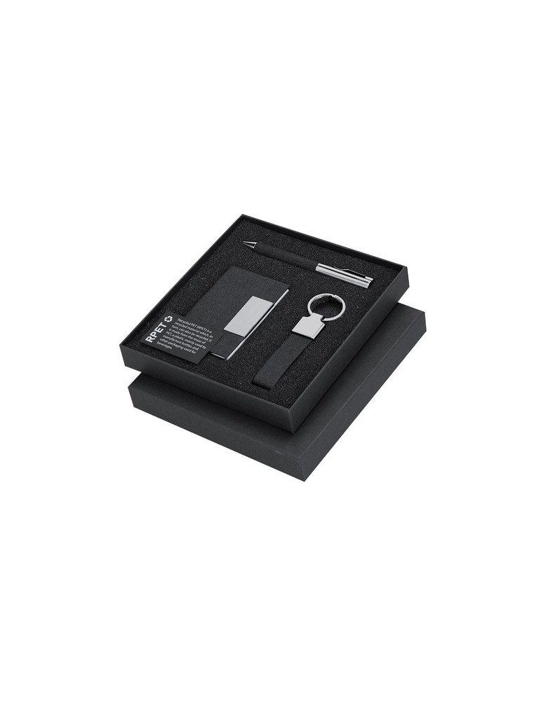 Set de Couverts Personnalisés Fraxen Matières : métal Couleurs : noir cadeau entreprise pas cher