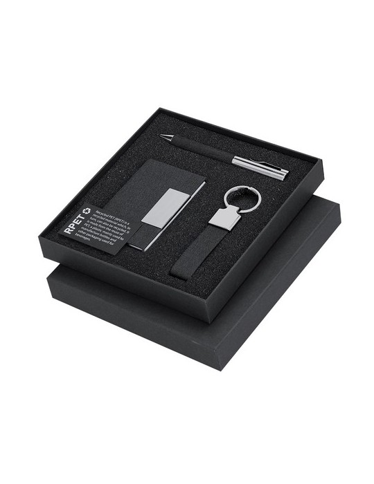 Set de Couverts Personnalisés Fraxen Matières : métal Couleurs : noir cadeau entreprise pas cher
