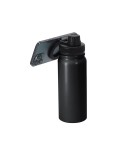 Bidon Thermique Éco-responsable Personnalisé Stork Couleurs : noir Matières : acier inoxydable recyclé marquage laser ultra préc
