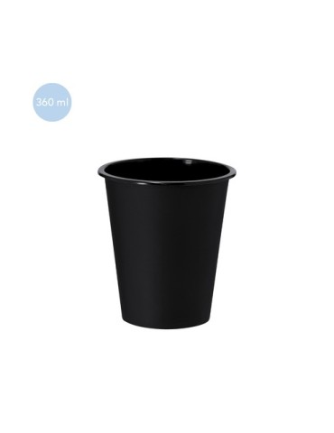 Verre personnalisé 360 ml Earling Matières : polypropylène (PP) Couleurs : noir 2