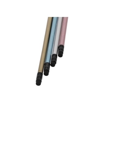 Crayon publicitaire personnalisé Lekar Matières : bois Couleurs : doré objet publicitaire robuste