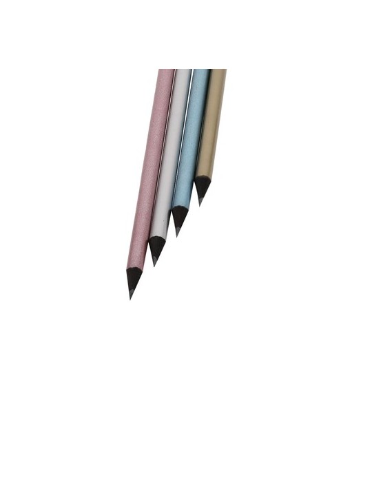Crayon publicitaire personnalisé Lekar Matières : bois Couleurs : doré goodies personnalisé en stock