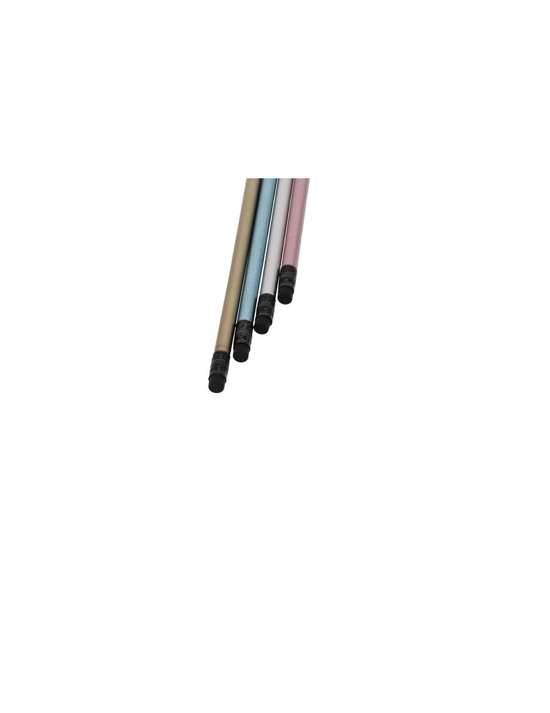 Crayon publicitaire personnalisé Lekar Matières : bois Couleurs : bleu cadeau client original