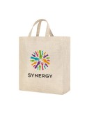 Sac publicitaire personnalisé Sublimation Myrena Matières : polyester Couleurs : naturel cadeau entreprise pas cher