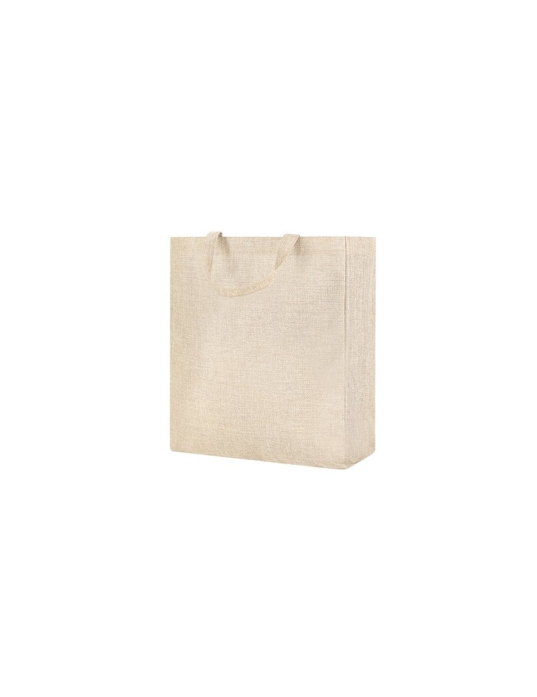 Sac publicitaire personnalisé Sublimation Myrena Matières : polyester Couleurs : naturel goodies publicitaire événementiel
