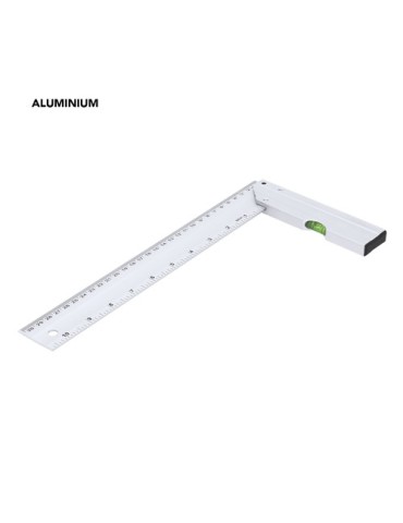 Règle personnalisée avec design unique - Yeiz Matières : aluminium Couleurs : argenté 2