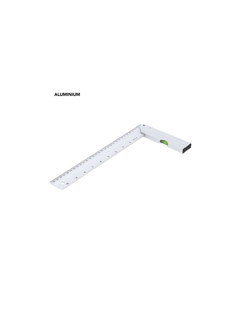 Règle personnalisée avec design unique - Yeiz Matières : aluminium Couleurs : argenté personnalisable avec votre logo
