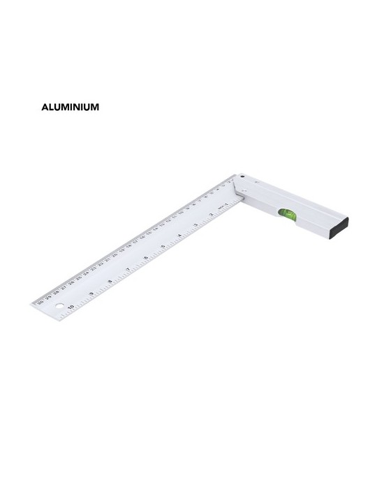 Règle personnalisée avec design unique - Yeiz Matières : aluminium Couleurs : argenté personnalisable avec votre logo