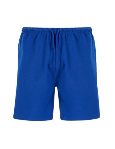 Short publicitaire personnalisé Raffy Matières : coton Taille textile : XXL Couleurs : bleu objet promotionnel éco-responsable
