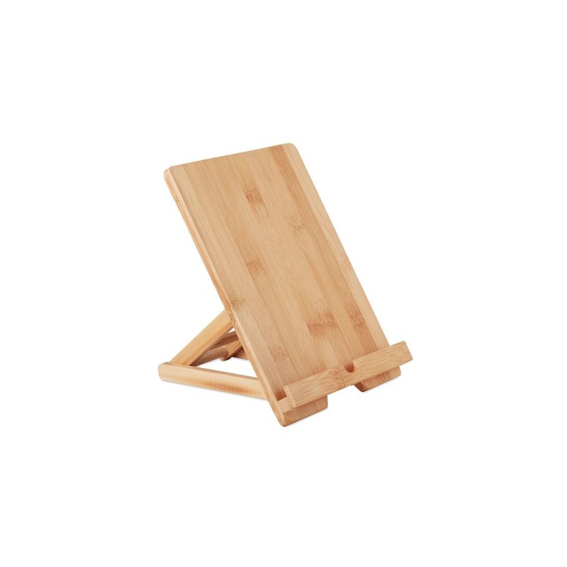 Support pratique en bambou pour tablette - TUANUI Matières : bambou Couleurs : bois