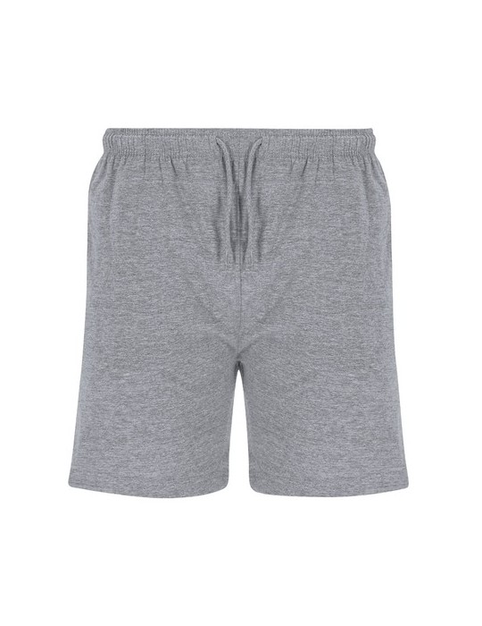 Short publicitaire personnalisé Raffy Matières : coton Taille textile : S Couleurs : gris