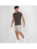 Short publicitaire personnalisé Raffy Matières : coton Taille textile : XL Couleurs : bleu personnalisable avec votre logo