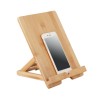 Support pratique en bambou pour tablette - TUANUI Matières : bambou Couleurs : bois goodies publicitaire événementiel