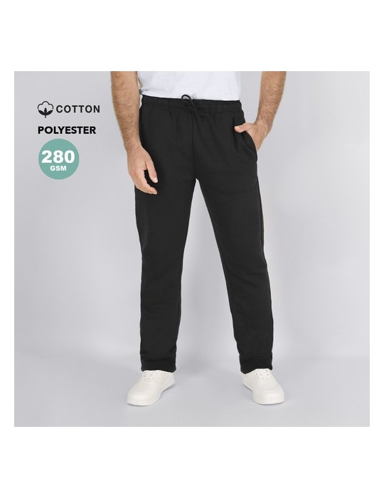 Pantalon confortable Starsky Matières : coton Taille textile : XL Couleurs : gris marquage couleur éclatante