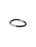 Bracelet personnalisé en cuir avec gravure Karasef