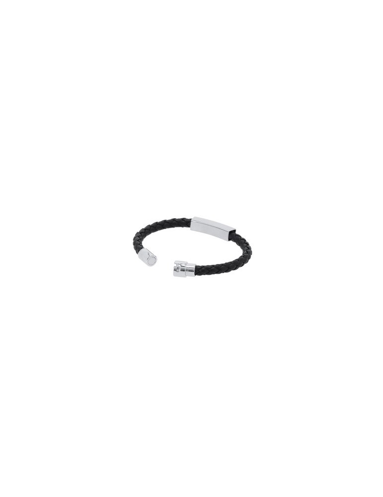 Bracelet personnalisé en cuir avec gravure Karasef goodies publicitaire événementiel