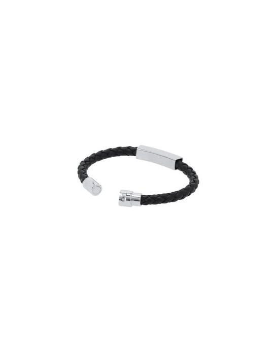 Bracelet personnalisé en cuir avec gravure Karasef goodies publicitaire événementiel
