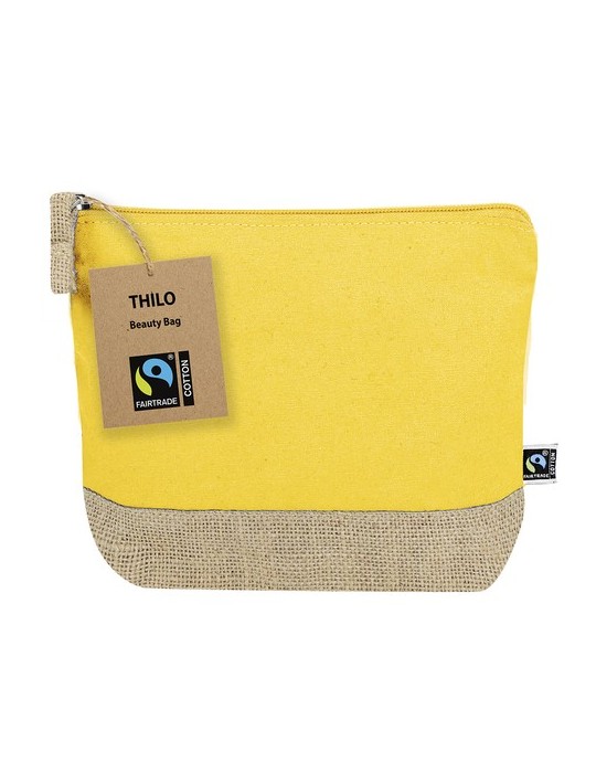 Nécessaire  Fairtrade Thilo Matières : coton Couleurs : bleu clair objet promo petit budget