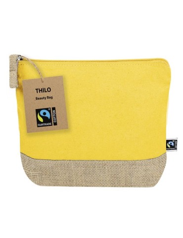 Nécessaire  Fairtrade Thilo Matières : coton Couleurs : noir objet publicitaire robuste