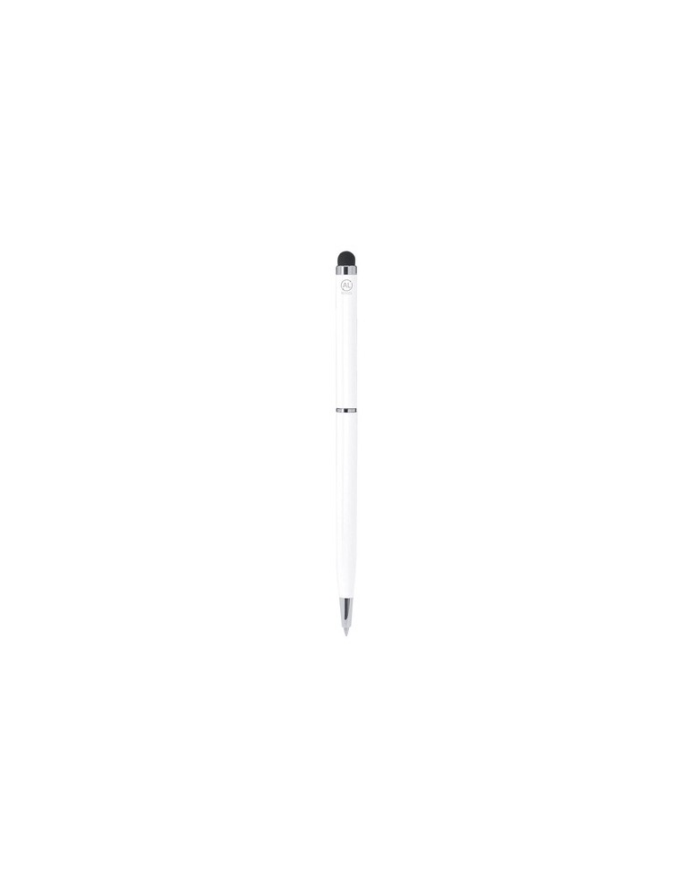 Stylet Bille personnalisable  Winker Matières : aluminium recyclé  Couleurs : blanc cadeau entreprise pas cher