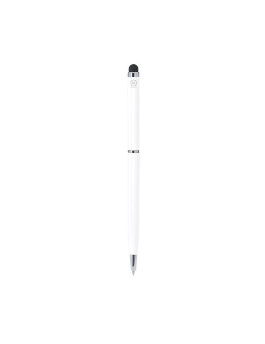 Stylet Bille personnalisable  Winker Matières : aluminium recyclé  Couleurs : blanc cadeau entreprise pas cher