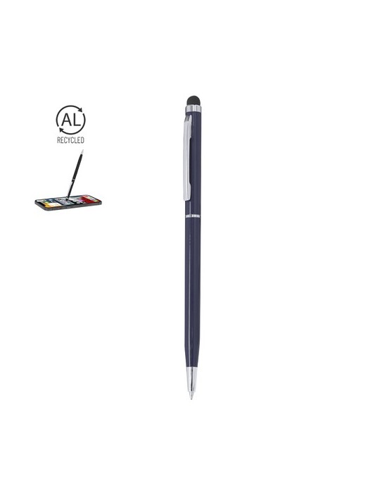 Stylet Bille personnalisable  Winker Matières : aluminium recyclé  Couleurs : blanc marquage laser ultra précis