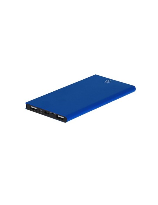 Power Bank  Barrols - Chargeur portable 10000mAh Matières : aluminium recyclé  Couleurs : argenté goodies personnalisé en stock