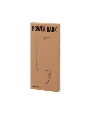 Power Bank  Barrols - Chargeur portable 10000mAh Matières : aluminium recyclé  Couleurs : rouge objet promotionnel éco-responsab
