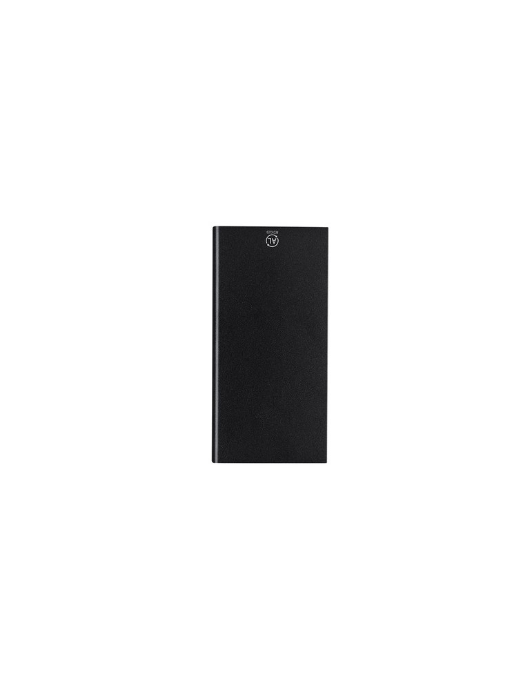 Power Bank  Barrols - Chargeur portable 10000mAh Matières : aluminium recyclé  Couleurs : noir impression logo haute qualité