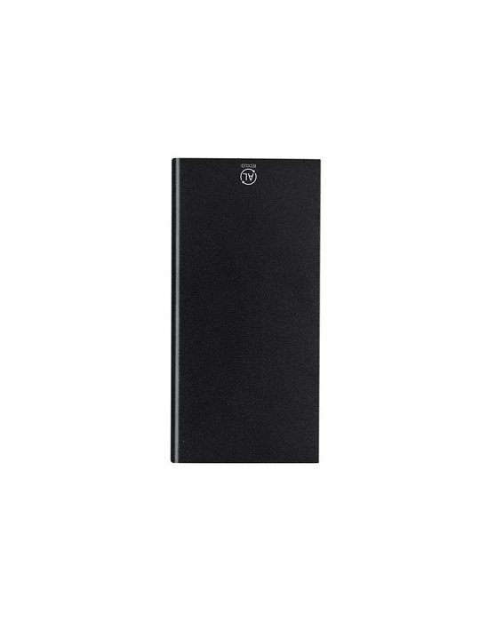 Power Bank  Barrols - Chargeur portable 10000mAh Matières : aluminium recyclé  Couleurs : noir impression logo haute qualité