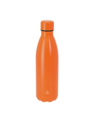 Bidon  personnalisé Brendan Couleurs : orange Matières : acier inoxydable recyclé objet promotionnel éco-responsable