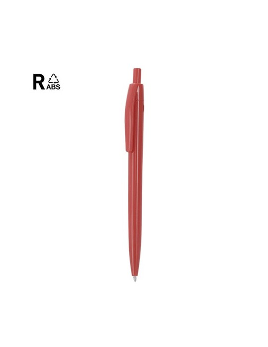 Stylo pratique Dinor Matières : ABS recyclé Couleurs : bleu marine cadeau collaborateur premium