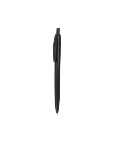 Stylo pratique Dinor Matières : ABS recyclé Couleurs : bleu marine impression haute définition