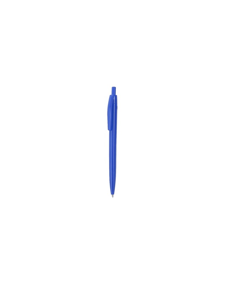Stylo pratique Dinor Matières : ABS recyclé Couleurs : bleu goodies publicitaire événementiel