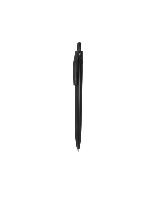 Stylo pratique Dinor Matières : ABS recyclé Couleurs : noir cadeau entreprise pas cher
