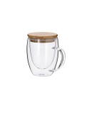 Tasse Thermique Pratique Helmar Matières : bambou Couleurs : naturel cadeau entreprise pas cher