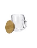 Tasse Thermique Pratique Helmar Matières : bambou Couleurs : naturel goodies publicitaire événementiel