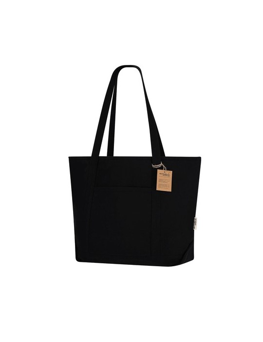 Sac pratique Mulon Couleurs : noir Matières : toile recyclée goodies publicitaire événementiel