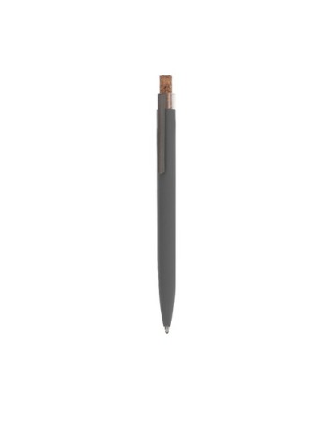 Stylo pratique Xarlon Matières : liège Couleurs : blanc marquage laser ultra précis