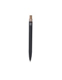 Stylo pratique Xarlon Matières : liège Couleurs : noir marquage couleur éclatante