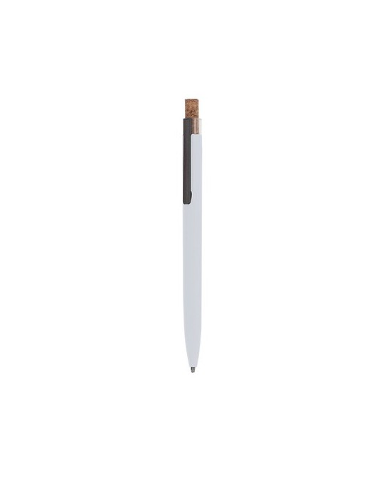 Stylo pratique Xarlon Matières : liège Couleurs : bleu marine goodies personnalisé en stock