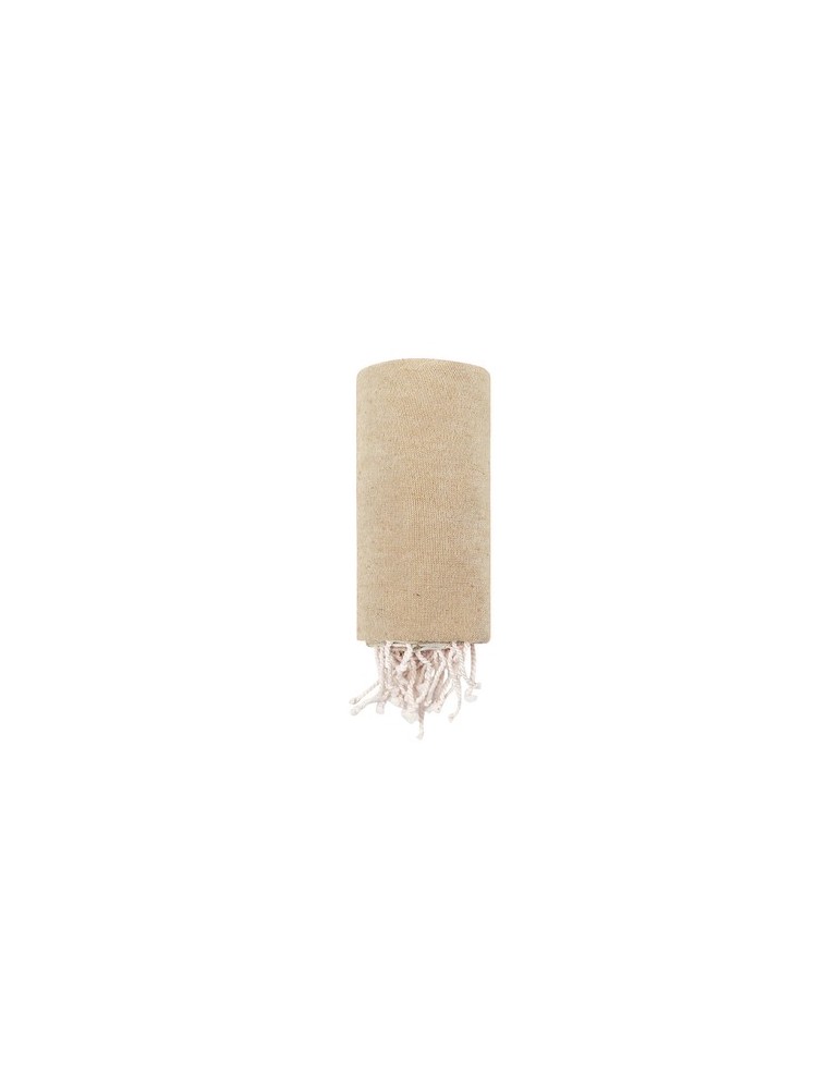Paréo Serviette Pratique Dikky Matières : coton recyclé Couleurs : orange personnalisation sur mesure