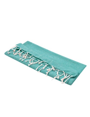Paréo Serviette Pratique Dikky Matières : coton recyclé Couleurs : vert clair personnalisation sur mesure