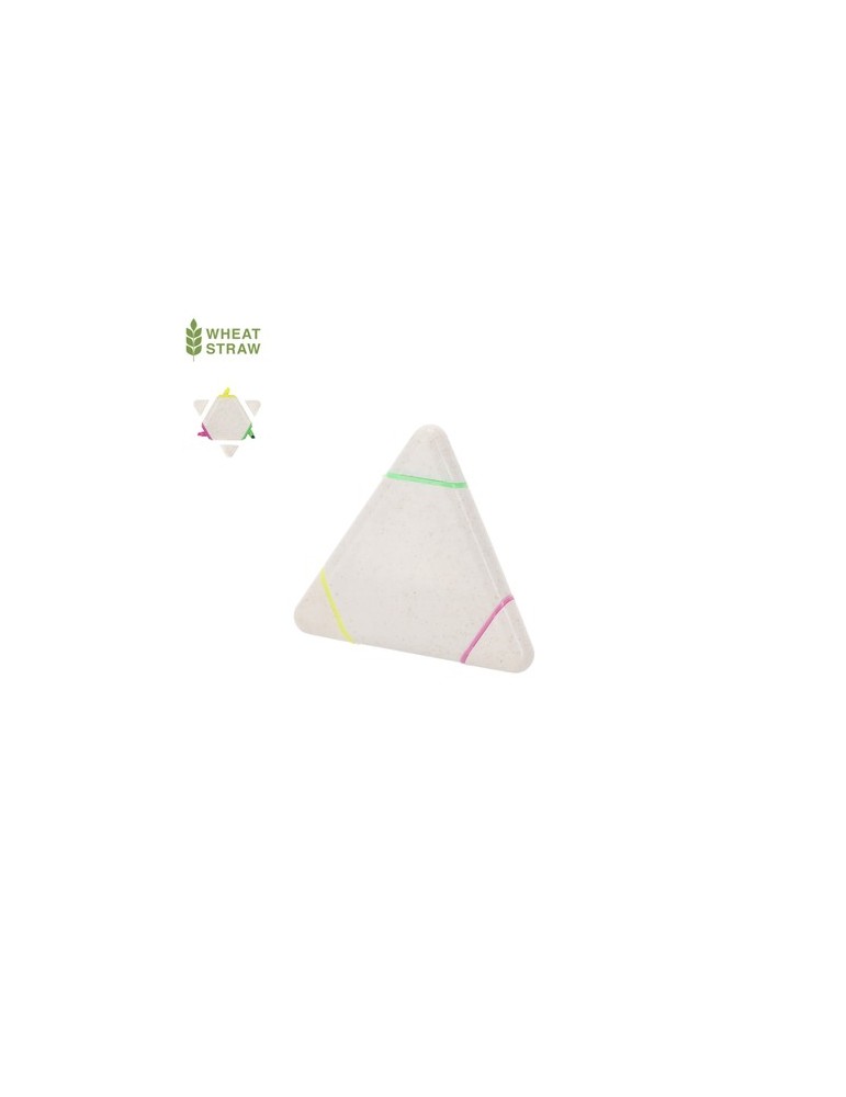 Surligneur Pratique Mocar Matières : ABS Couleurs : naturel personnalisable avec votre logo