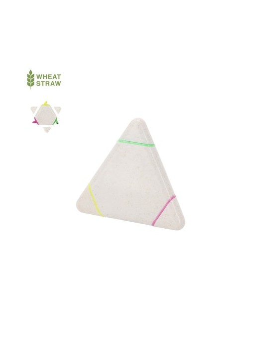 Surligneur Pratique Mocar Matières : ABS Couleurs : naturel personnalisable avec votre logo