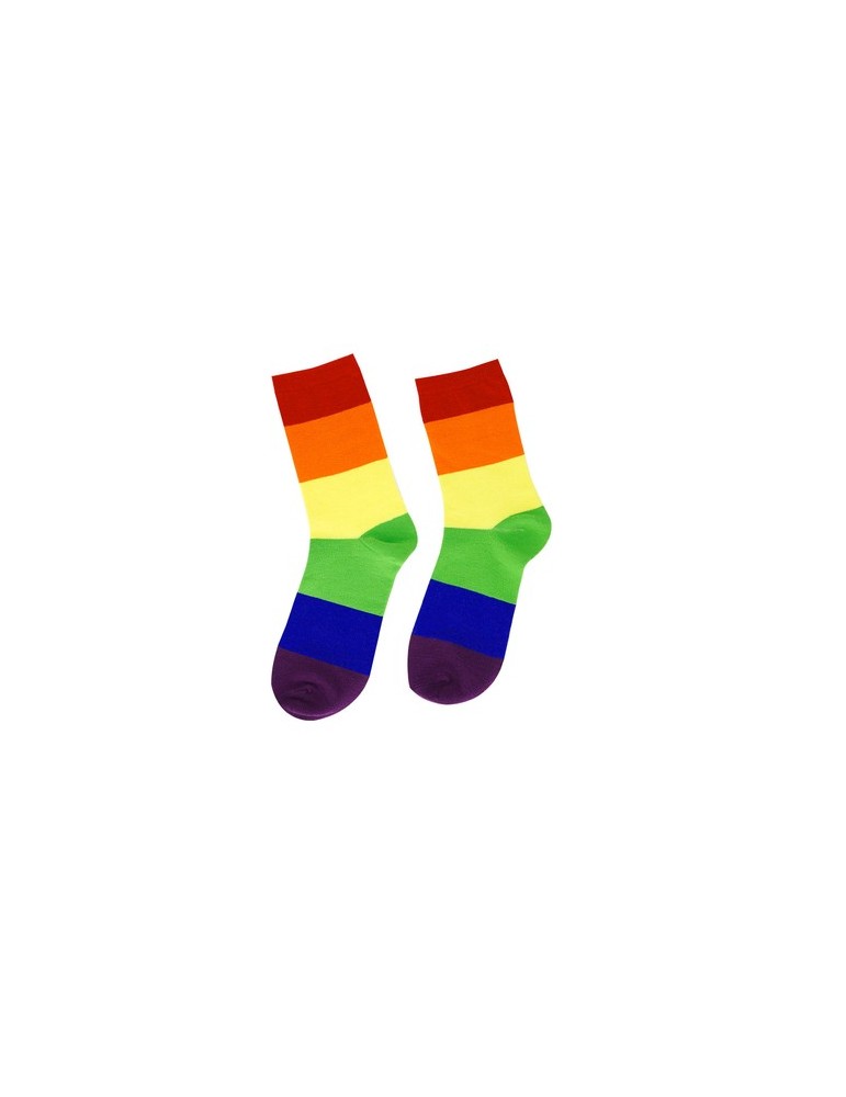 Chaussette confortable Tarox Matières : polyester Couleurs : rainbow Pointure : S/M