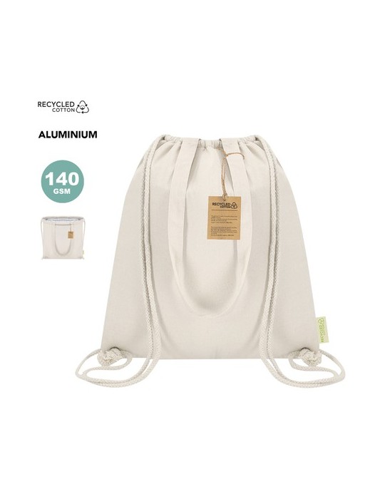 Sac à Dos Glacière Pratique Nelon Matières : coton recyclé Couleurs : naturel personnalisable avec votre logo