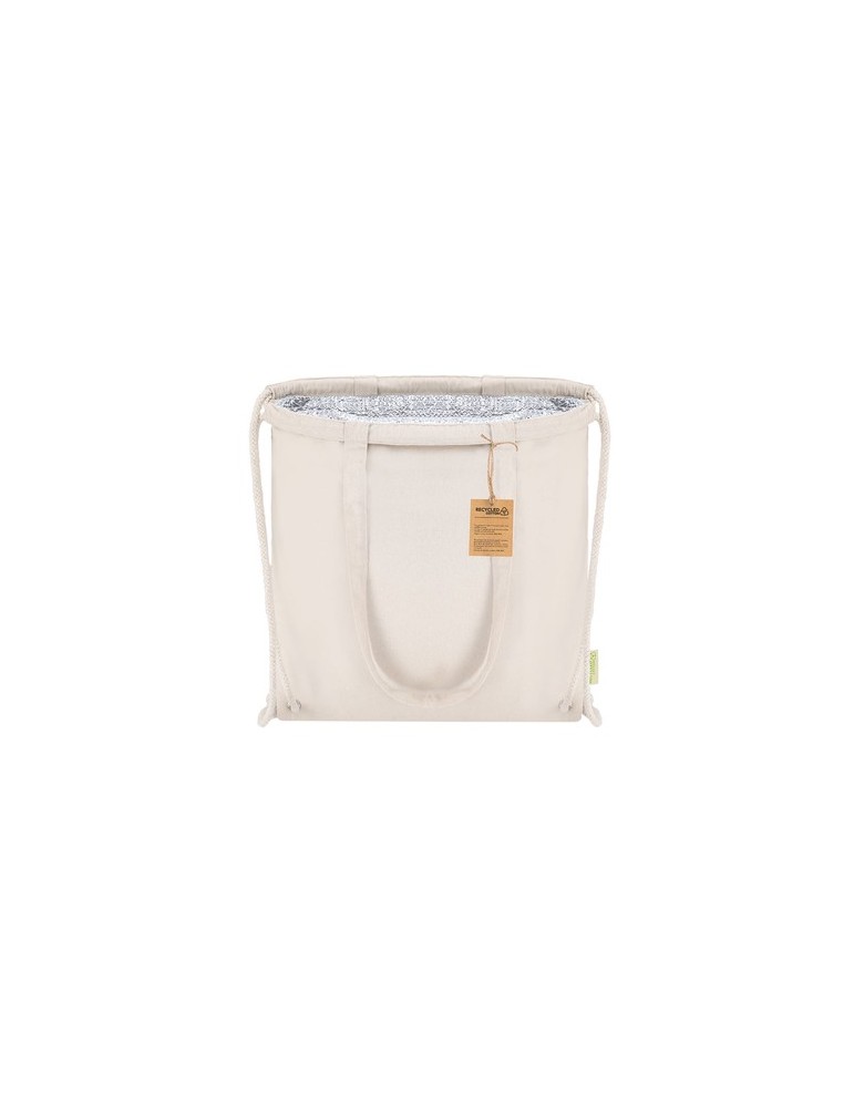 Sac à Dos Glacière Pratique Nelon Matières : coton recyclé Couleurs : naturel goodies publicitaire événementiel